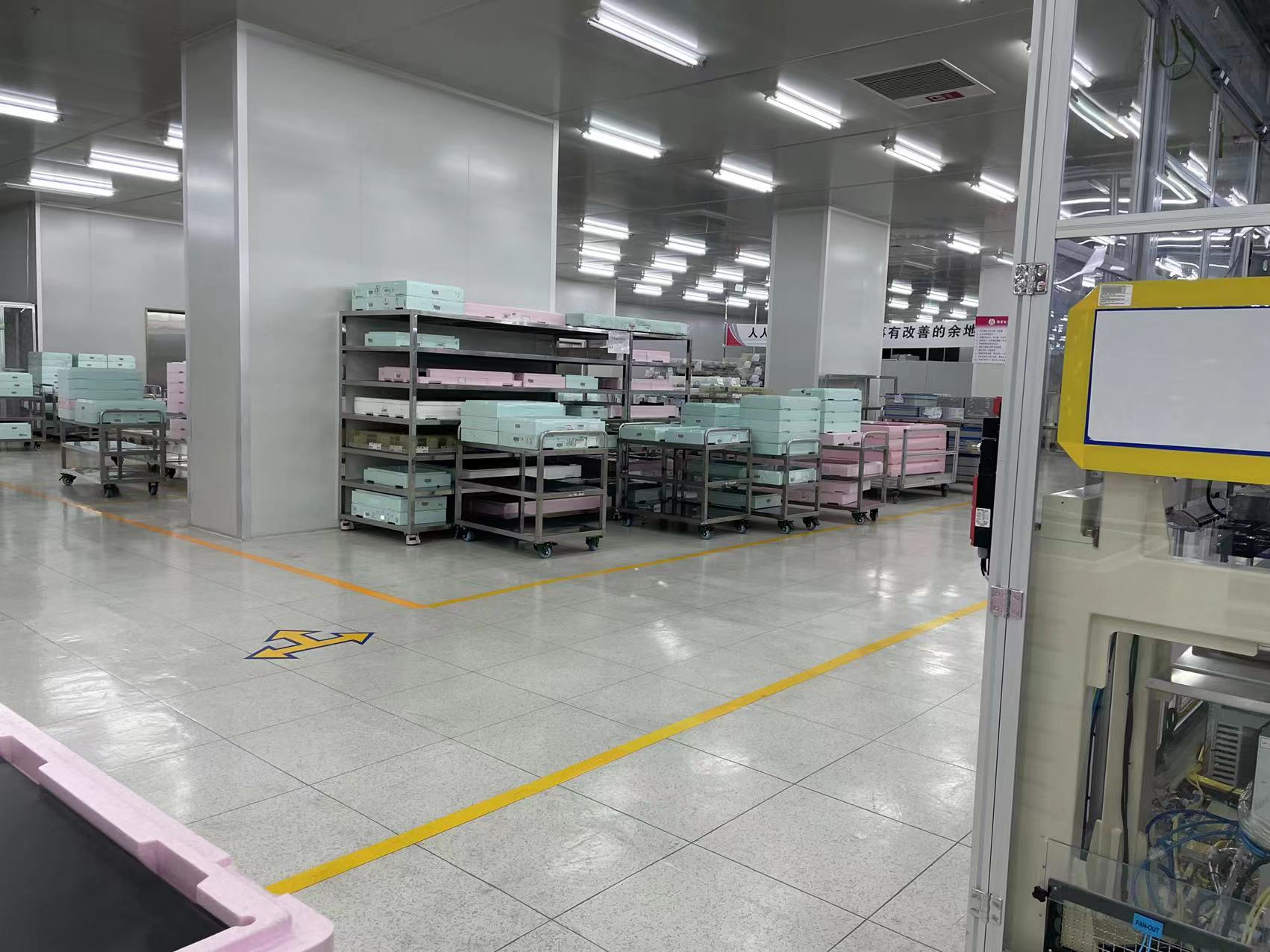 周转区与设备相邻关系 · 公司历史工程资料